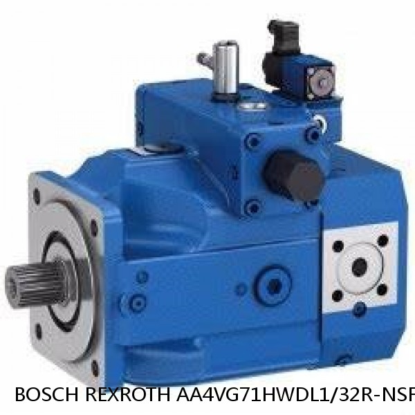 AA4VG71HWDL1/32R-NSF52F011S-S BOSCH REXROTH A4VG Variable Displacement Pumps #1 image