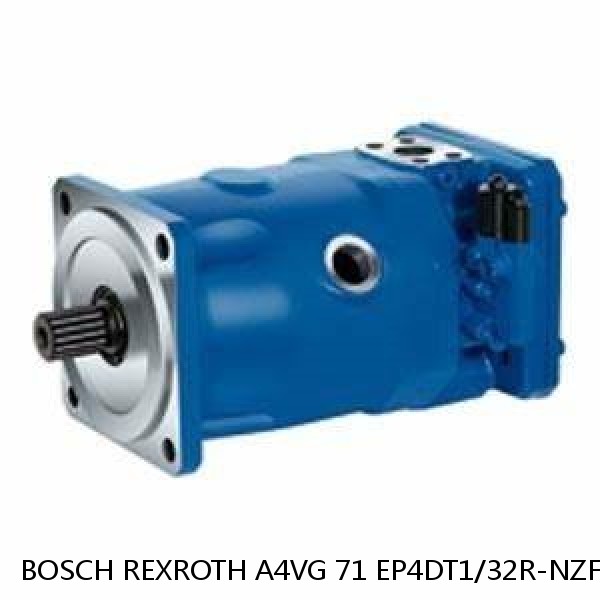 A4VG 71 EP4DT1/32R-NZF02F011DH BOSCH REXROTH A4VG Variable Displacement Pumps #1 image